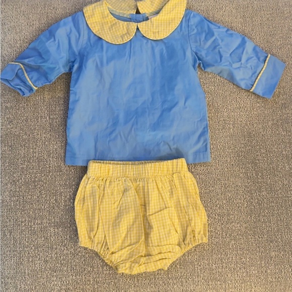 Charming Blue and Yellow Kids Matching Set - Picture 1 of 1